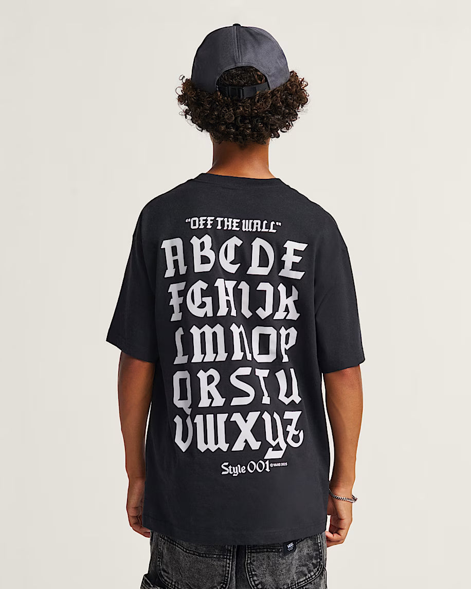 Tee Shirt Vans Style 001 Black