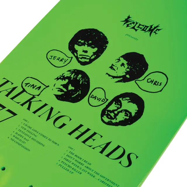 Planche Welcome Talking Heads Psycho On Board 10.125"
