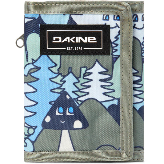 Portefeuille Dakine Vert Rail Wallet Whimsical Forest