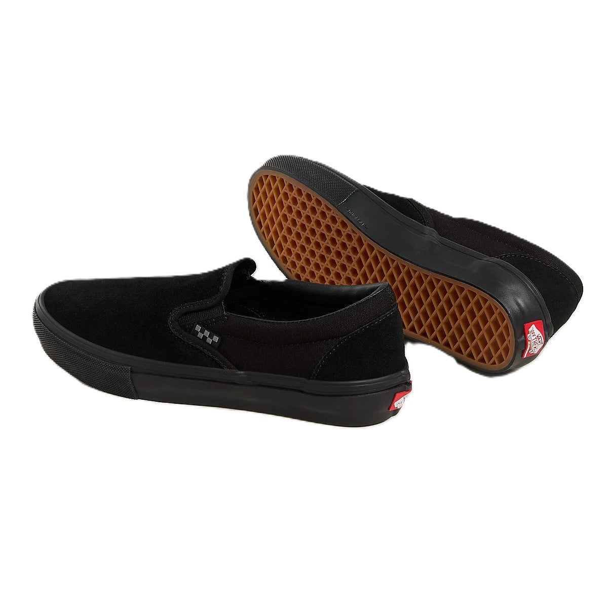 Vans Slip On Skate Black Black