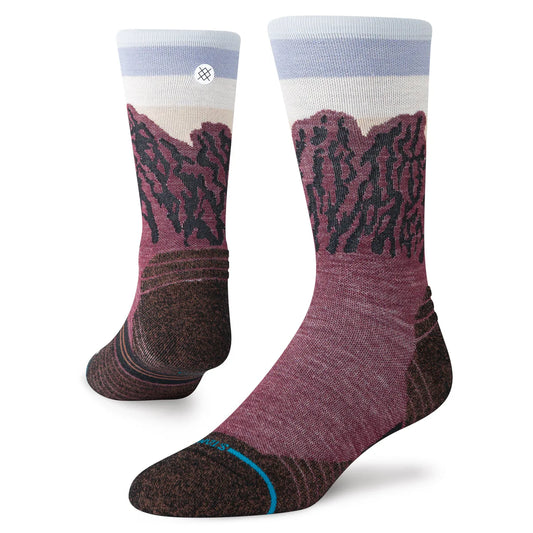 Chaussettes Stance The Ridge Light Wool Wine