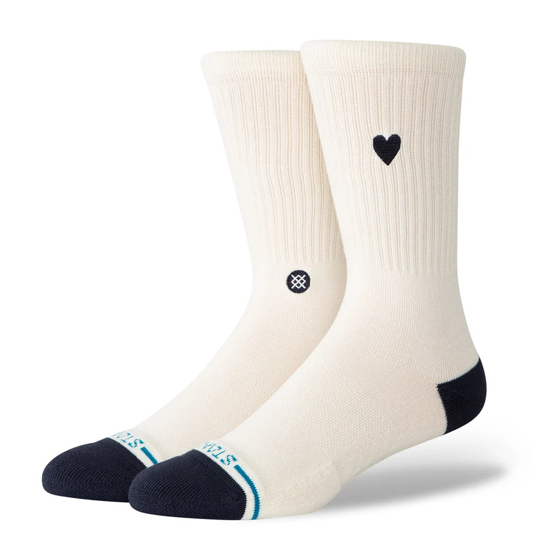 Chaussettes Stance Heart Crew Canvas