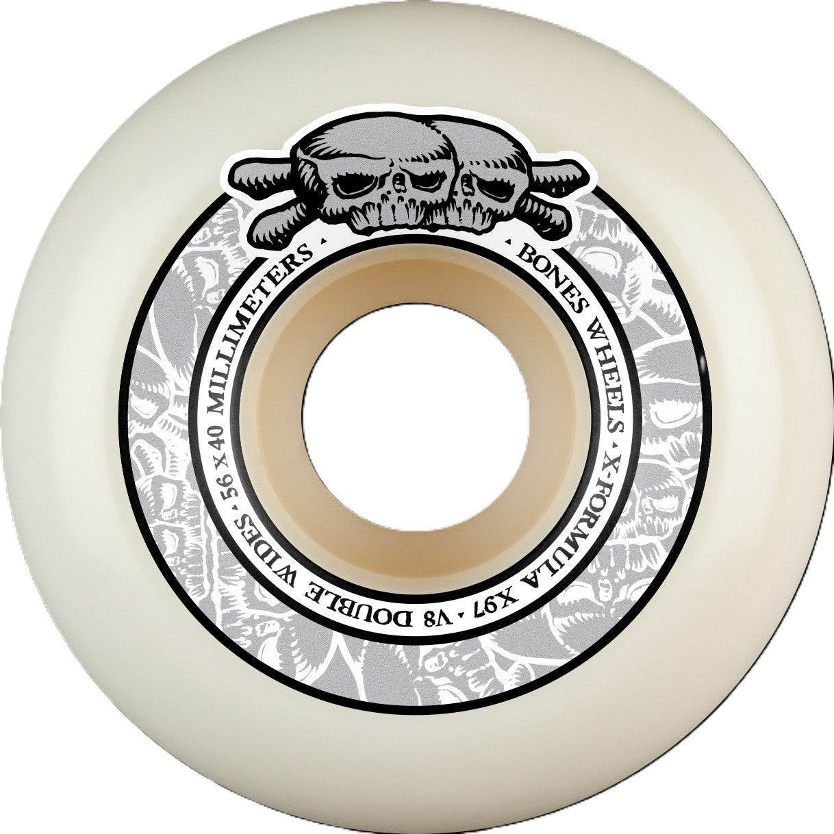 Roues Bones X97 56mm V8 Double Wide