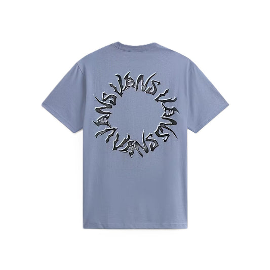 Tee Shirt Vans Wild Circle Glacial Slate