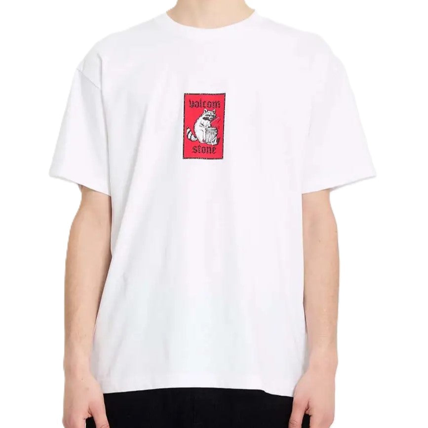 Tee-Shirt Volcom Rockout White