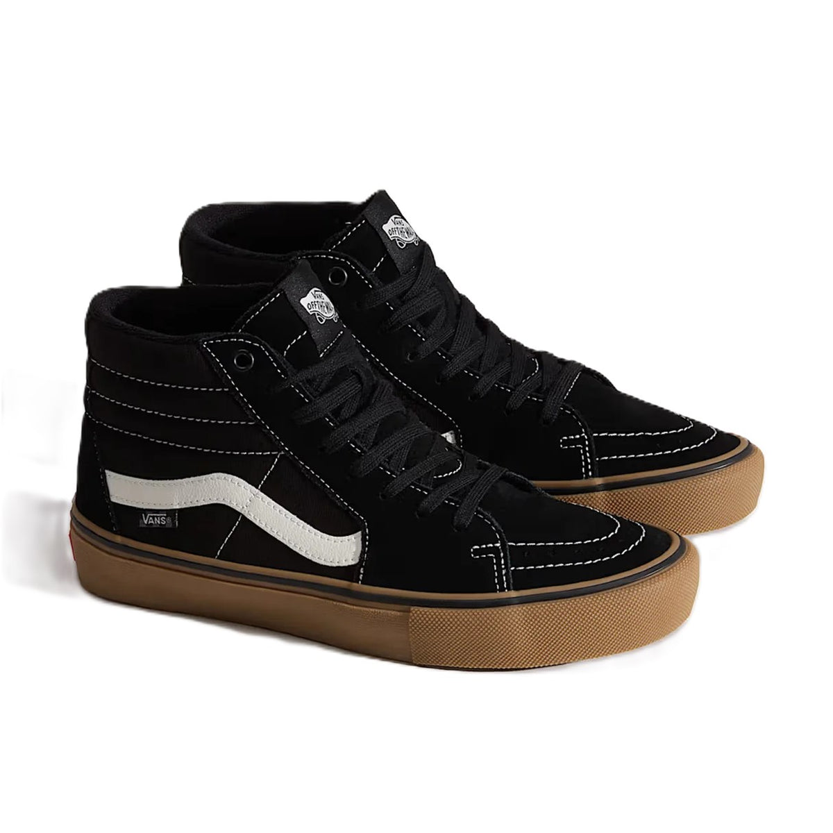 Vans Sk8 Hi Skate Black Gum