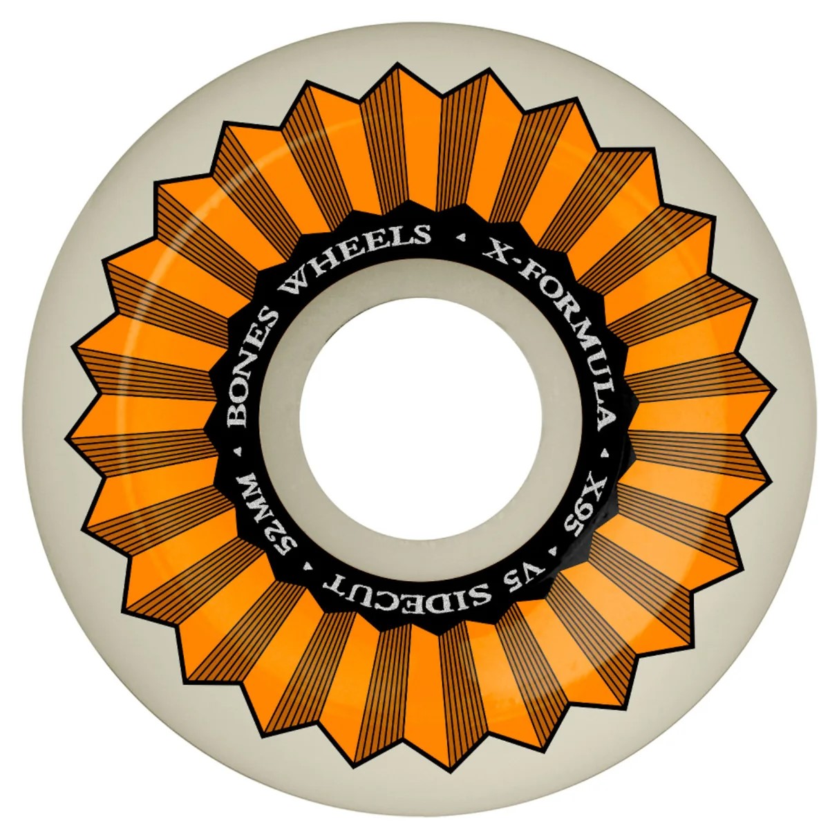 Roues Bones X95 V5 52mm Sidecut