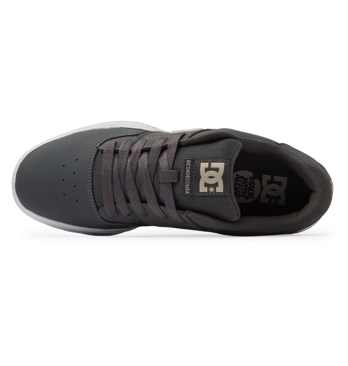 Dc Shoes Central Grey White Grey (XSWS)