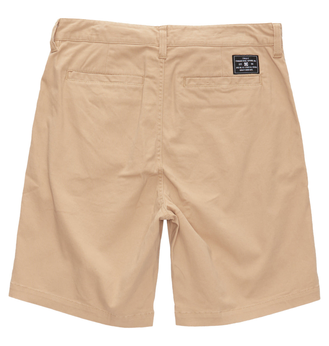 Short DC Shoes Worker Relaxed Chino Beige