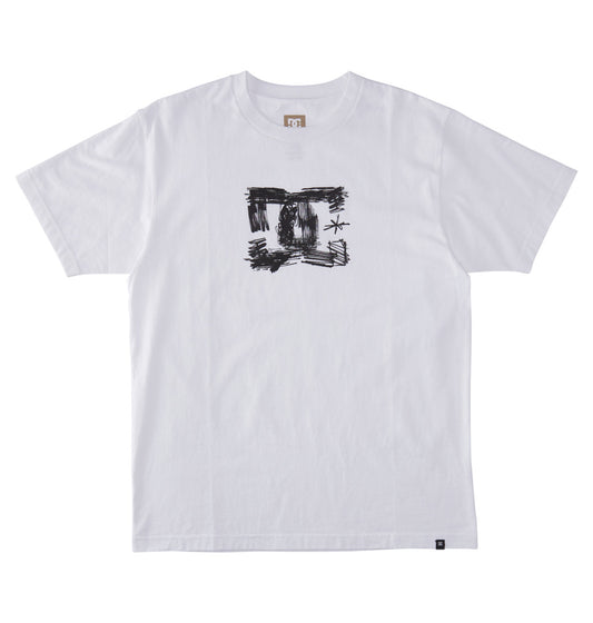 Tee-shirt Enfant DC Shoes Sketchy White