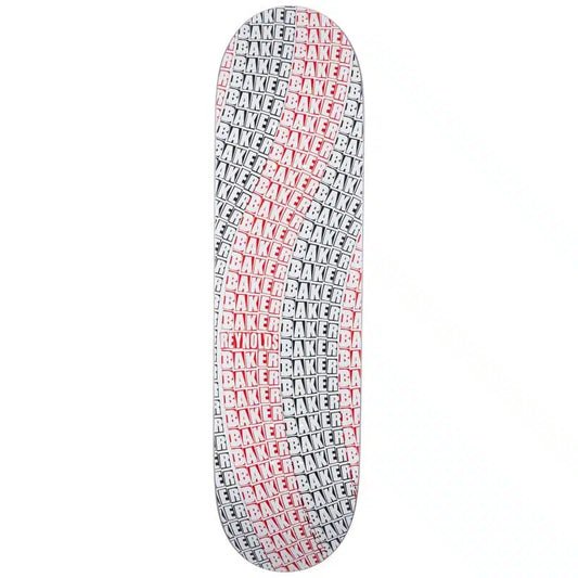 Planche Baker Wavy  Black Red 8.25"