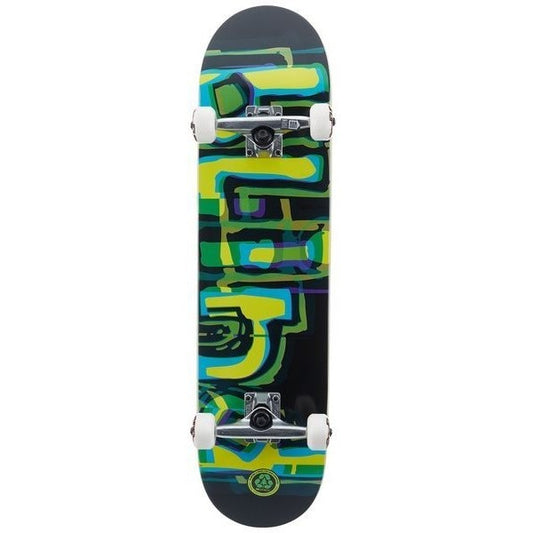 Planche Complète Blind Logo Glitch Green Yellow 7.875"
