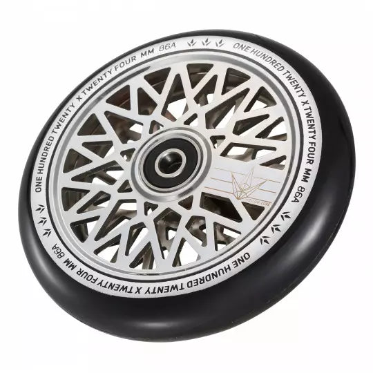 Roue Blunt Diamond 120mm Chrome Noir