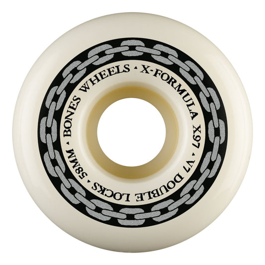 Roues Bones X97 58mm V7 Double lock