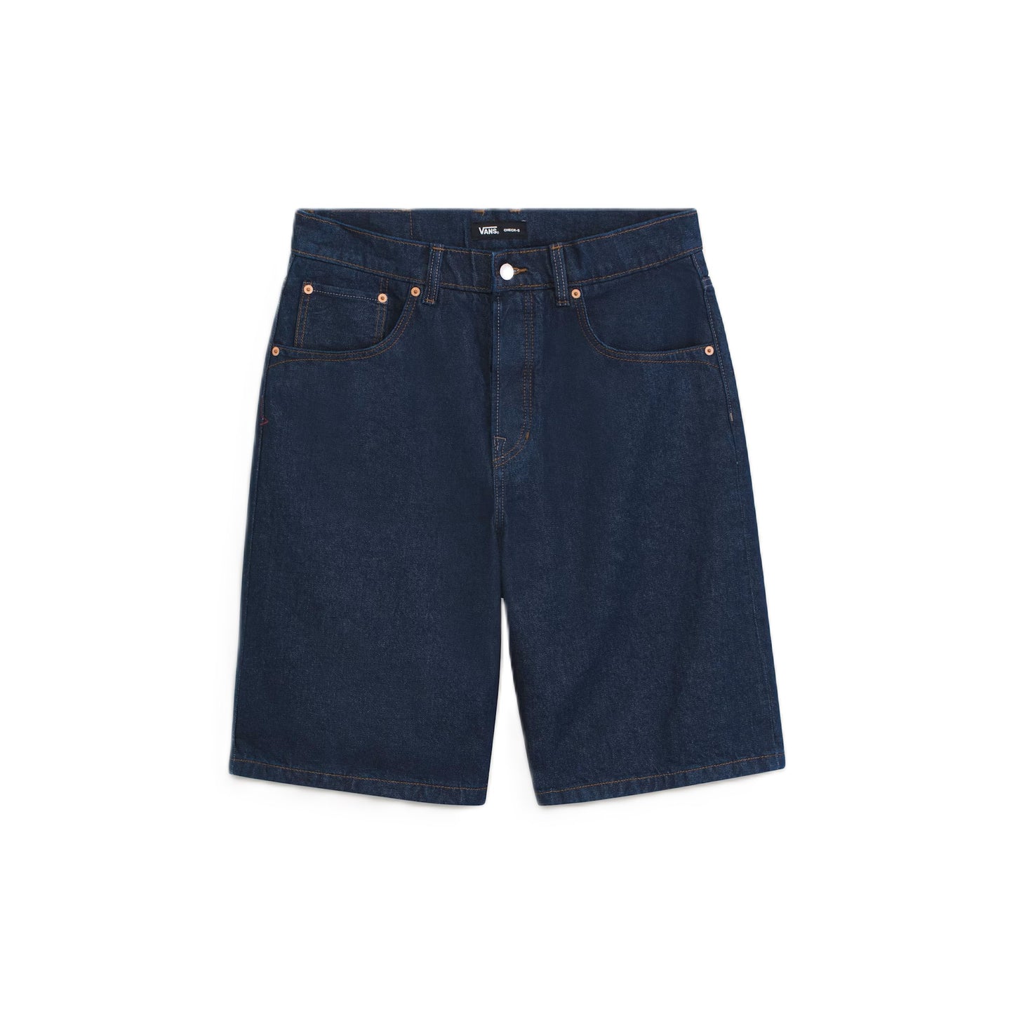 Short Vans Check 5 Baggy Denim Dark Rinse