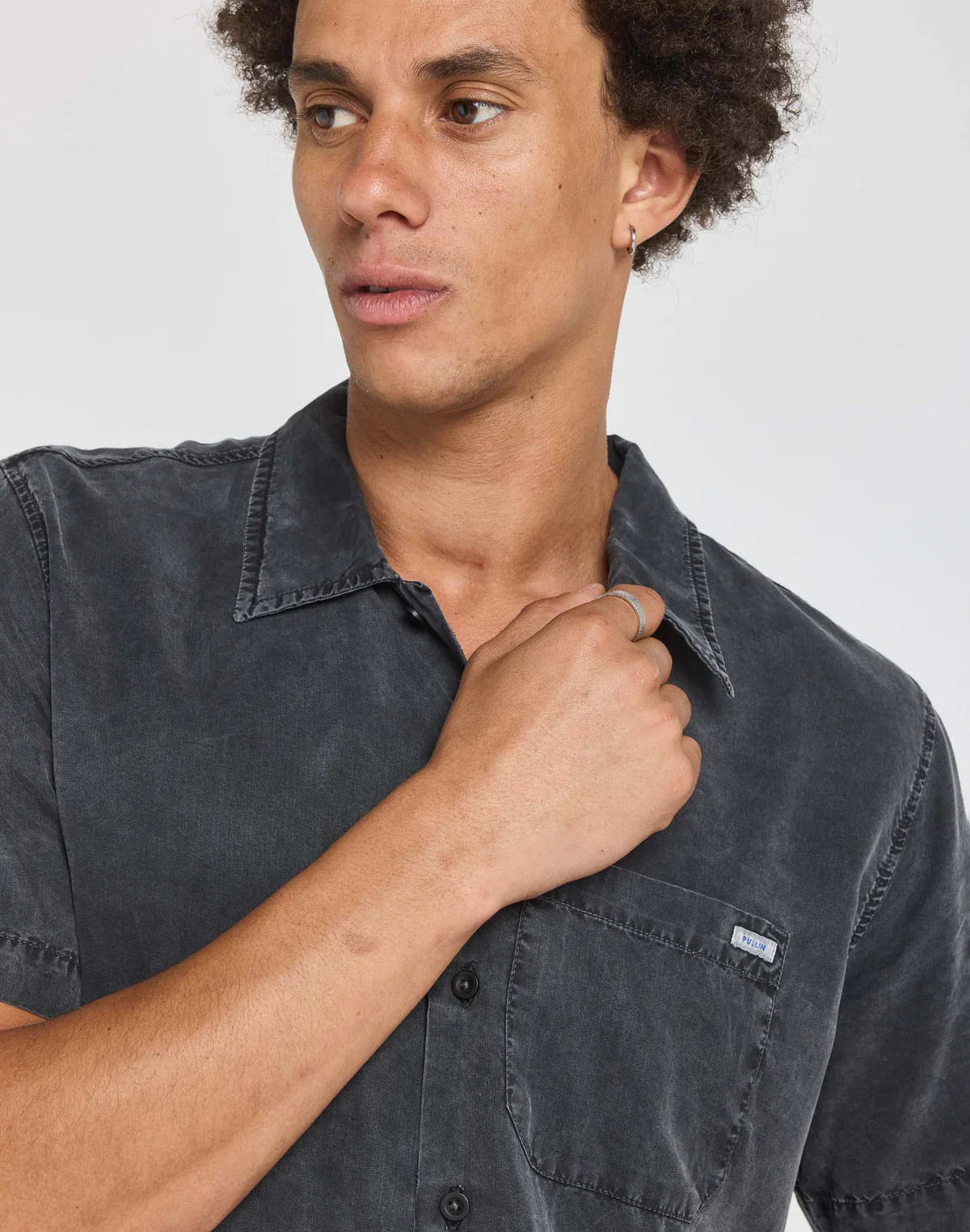 Chemise Pull In Cool Black
