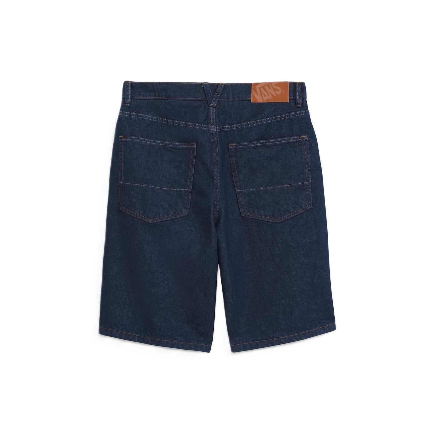 Short Vans Check 5 Baggy Denim Dark Rinse