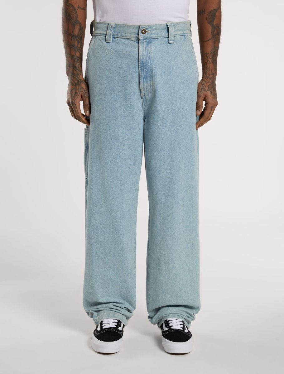 Pantalon Dickies Madison Baggy Fit Denim Vintage Blue