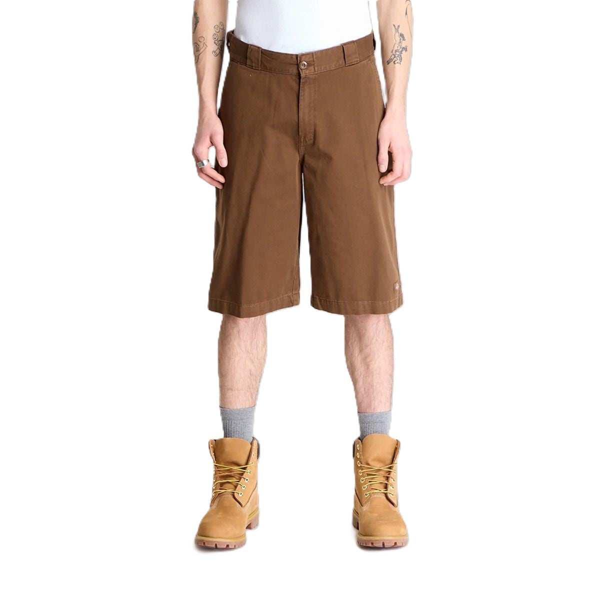 Short Dickies 247 13 Inch Timber Brown