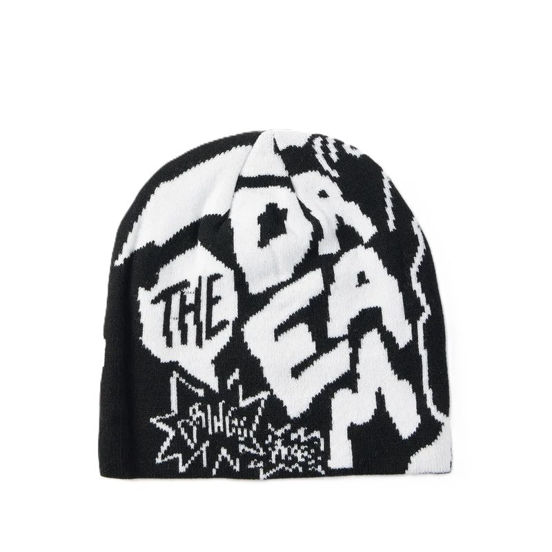 Bonnet Jacker Wake Up Black White