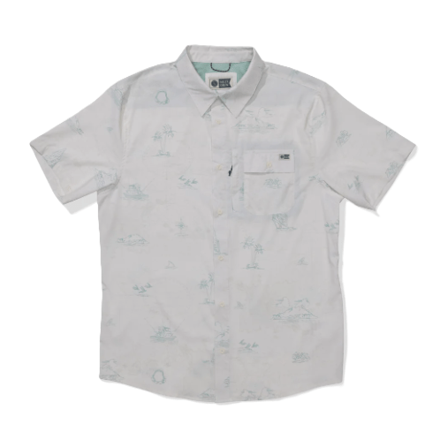 Chemise Salty Crew Flagship UV White