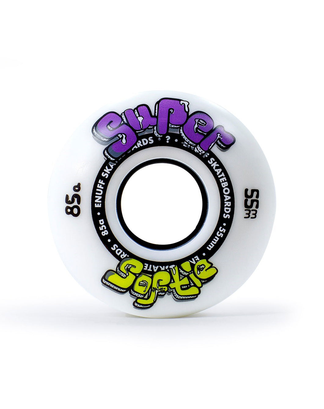 Roues Enuff Refresher 55mm 85a White