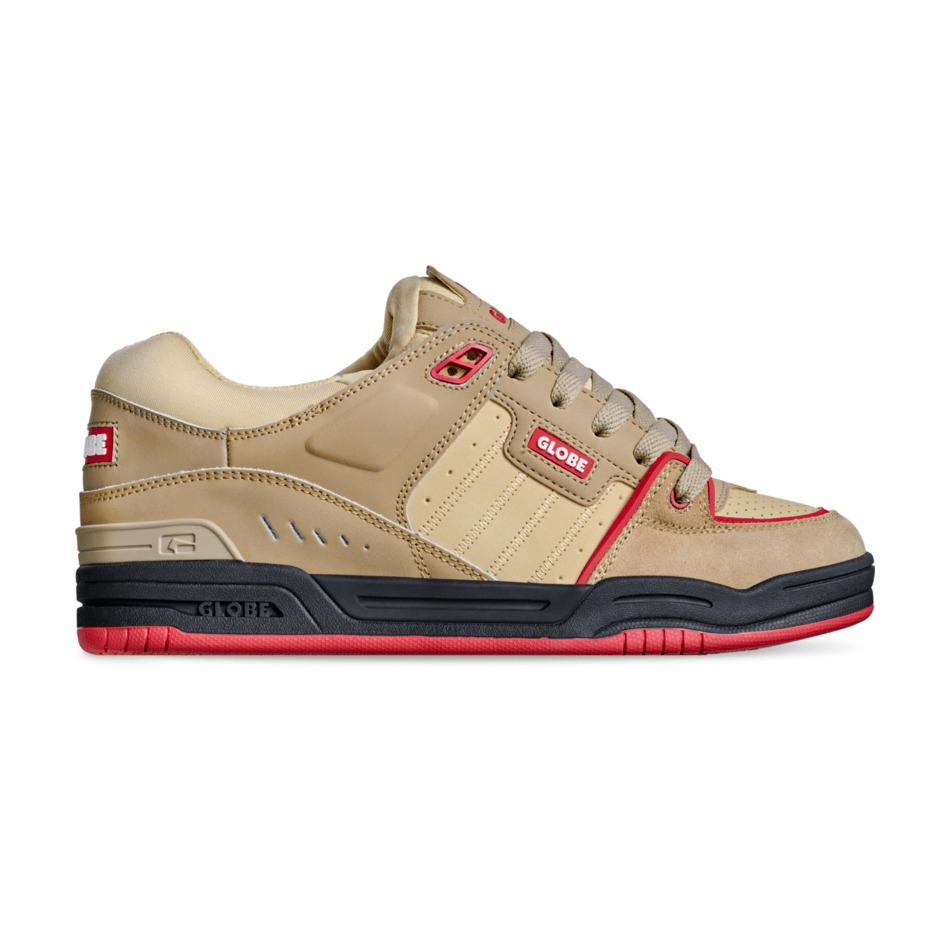 Globe Fusion Khaki Red