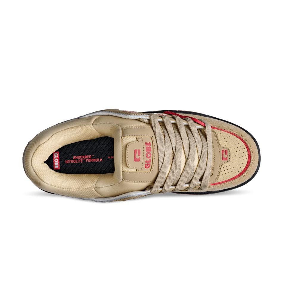Globe Fusion Khaki Red