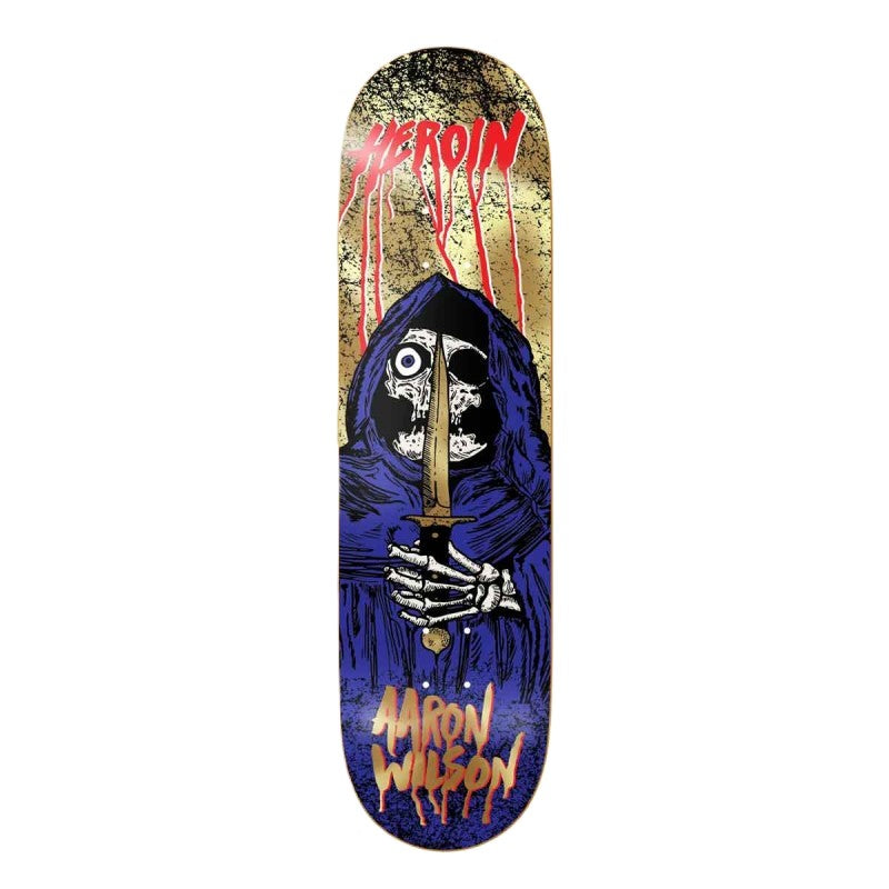 Planche Heroin Aaron Wilson Skull Priest 8.5"