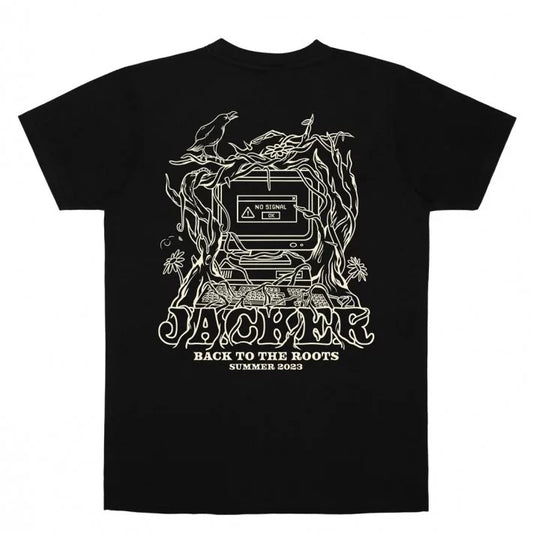 Tee-shirt Jacker No Signal Black