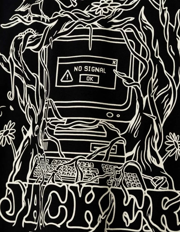 Tee-shirt Jacker No Signal Black