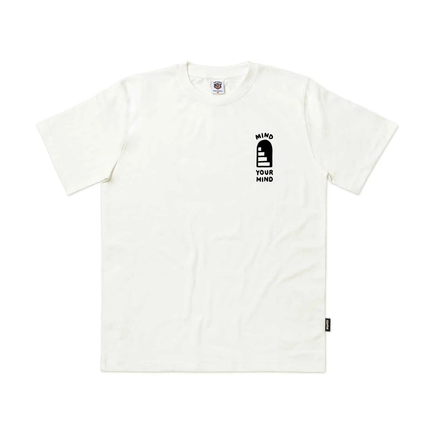 Tee-shirt The Dudes Mind Your Mind Off White