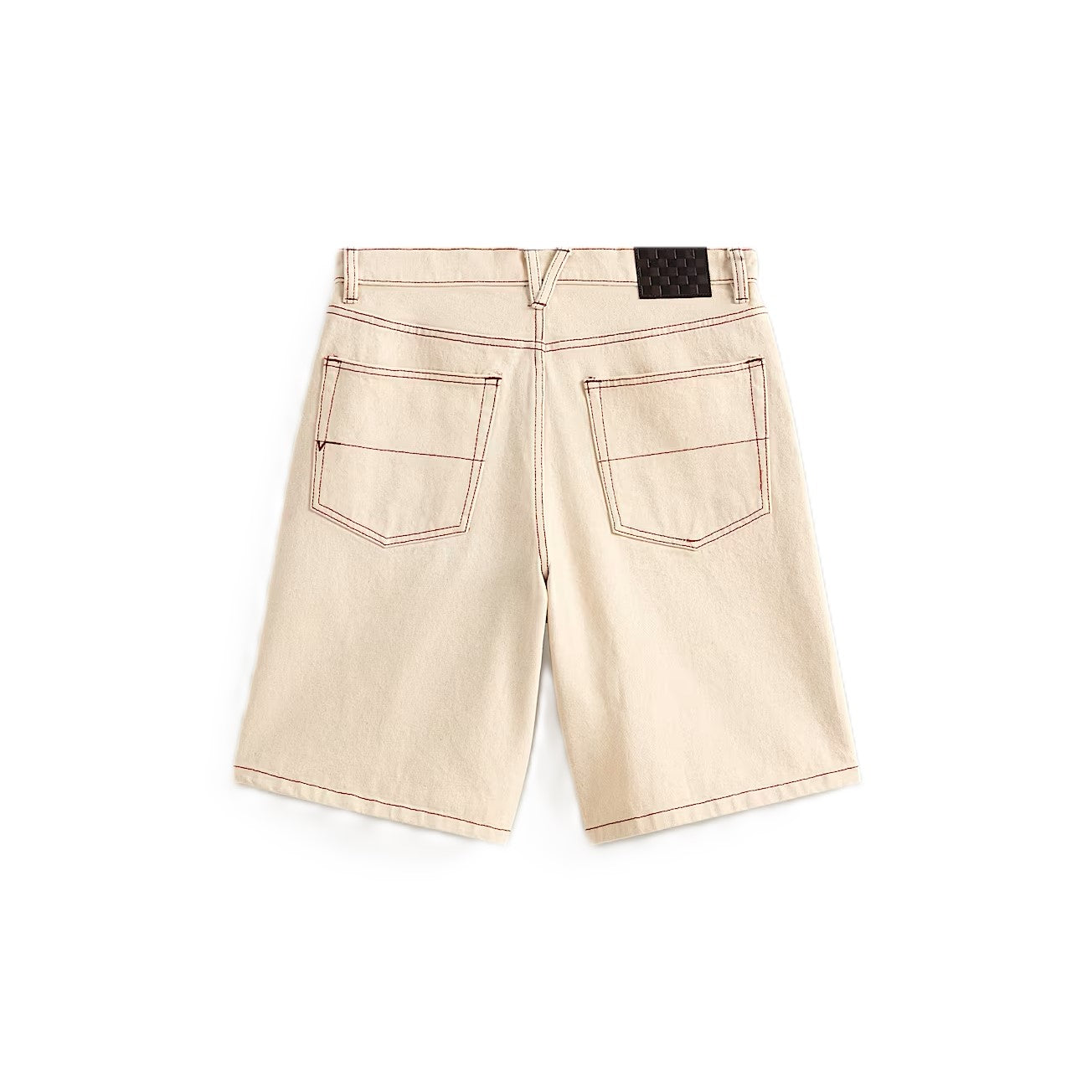 Short Vans Check 5 Baggy Denim Natural Seed