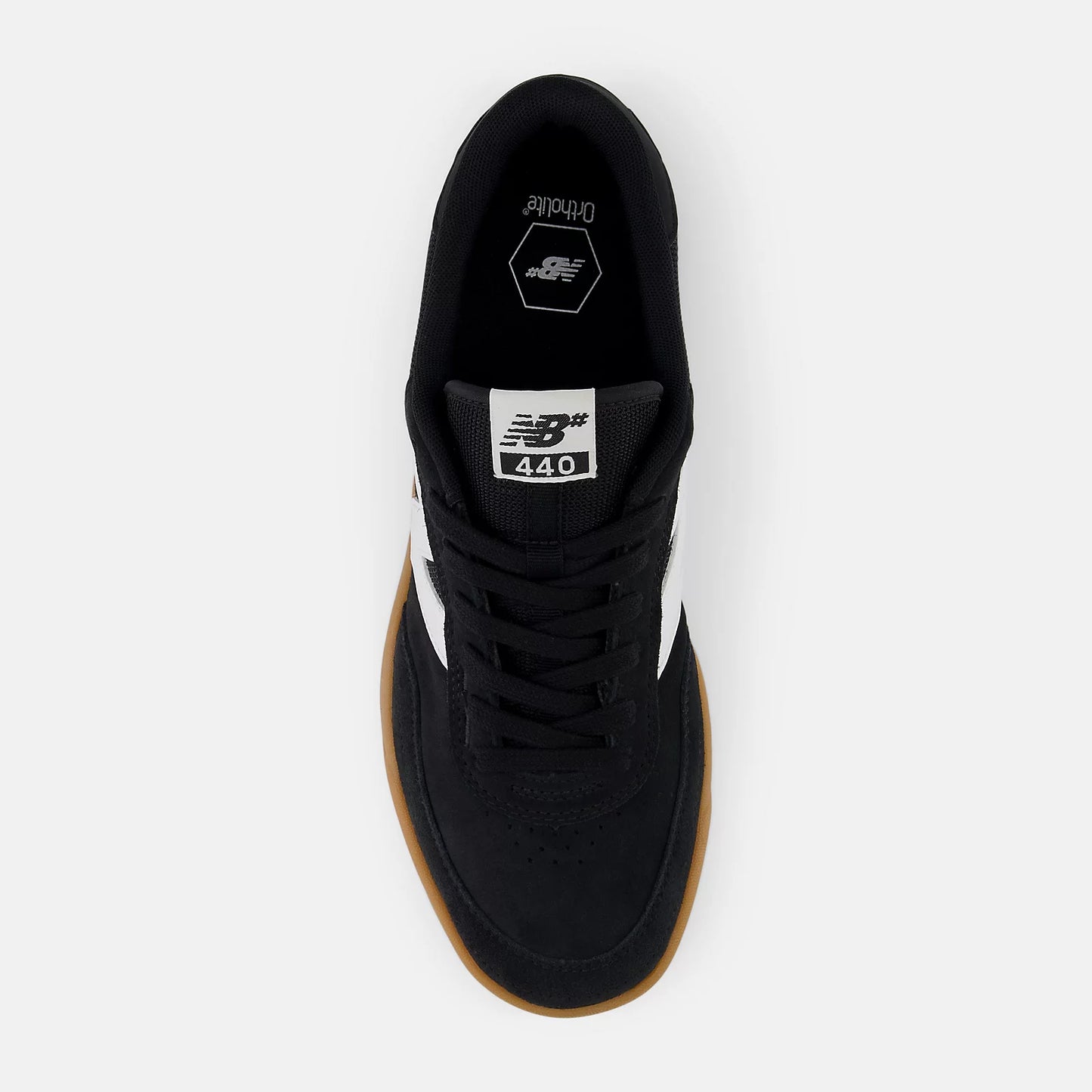 New Balance 440 V2 Black White Gum