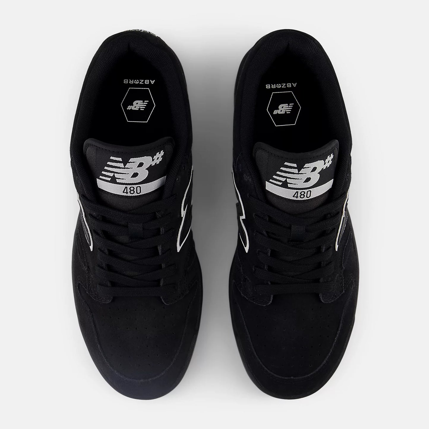 New Balance 480 Black White Gum