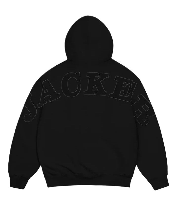 Sweat Jacker Zip Notorious Black