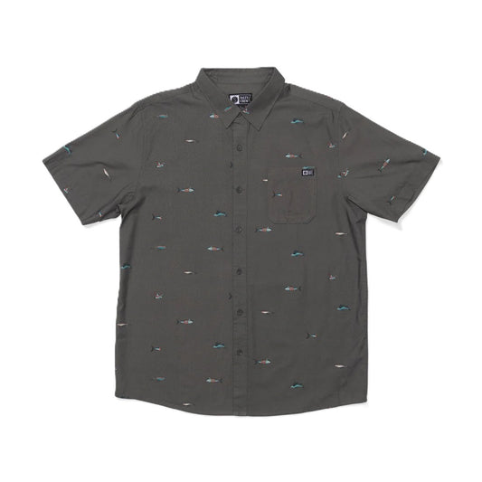 Chemise Salty Crew Crew SS Off Charcoal