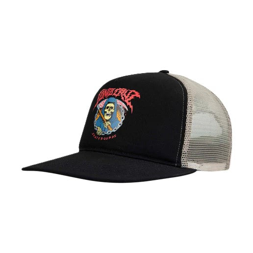 Casquette Santa Cruz Out Of Time Meshback Black Stone Grey