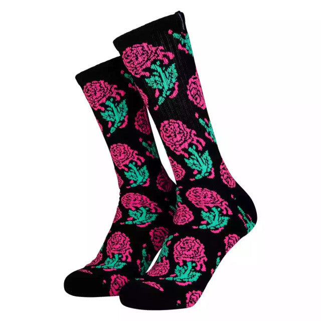 Chaussette Santa Cruz Dressen Rose Black