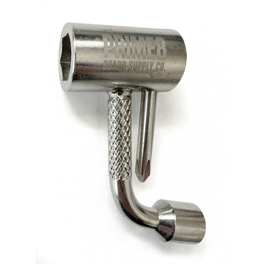 Tool Prime 8 Coin Pocket Silver