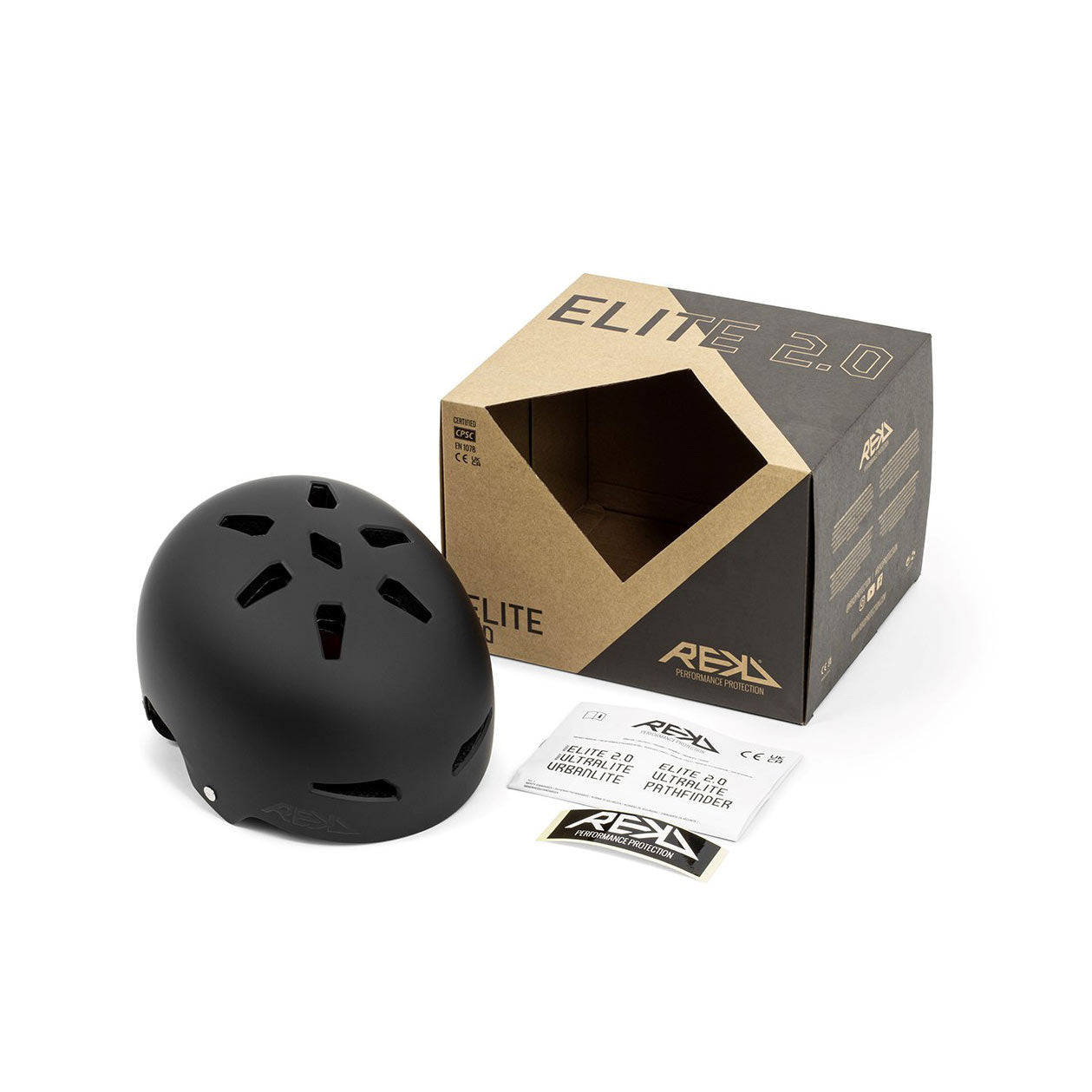 Casque REKD Junior Elite 2.0 Black XXXS/XS