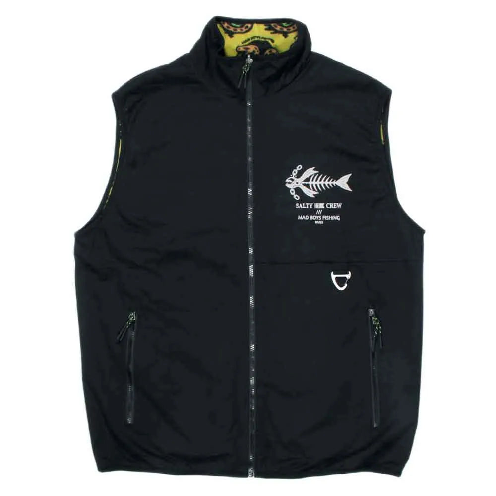 Gilet Sans Manches Salty Crew Mb Tundra Reversible Black