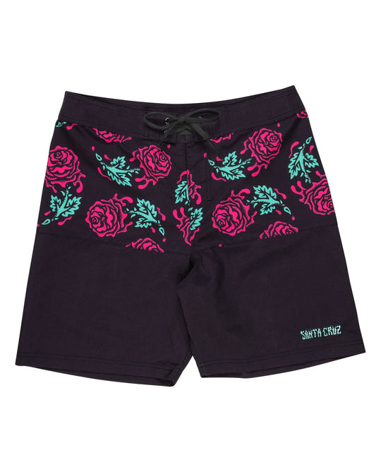 Boardshort Dressen Rose Black