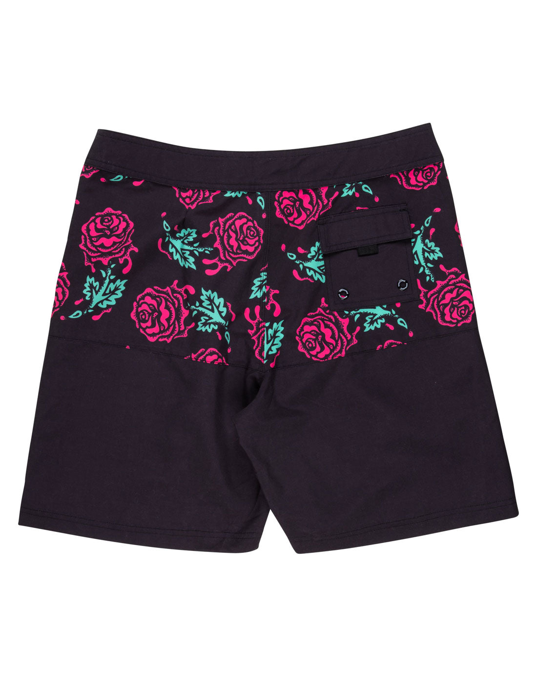 Boardshort Dressen Rose Black