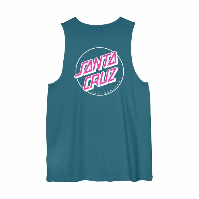 Débardeur Santa Cruz Partial Dot Tank Teal