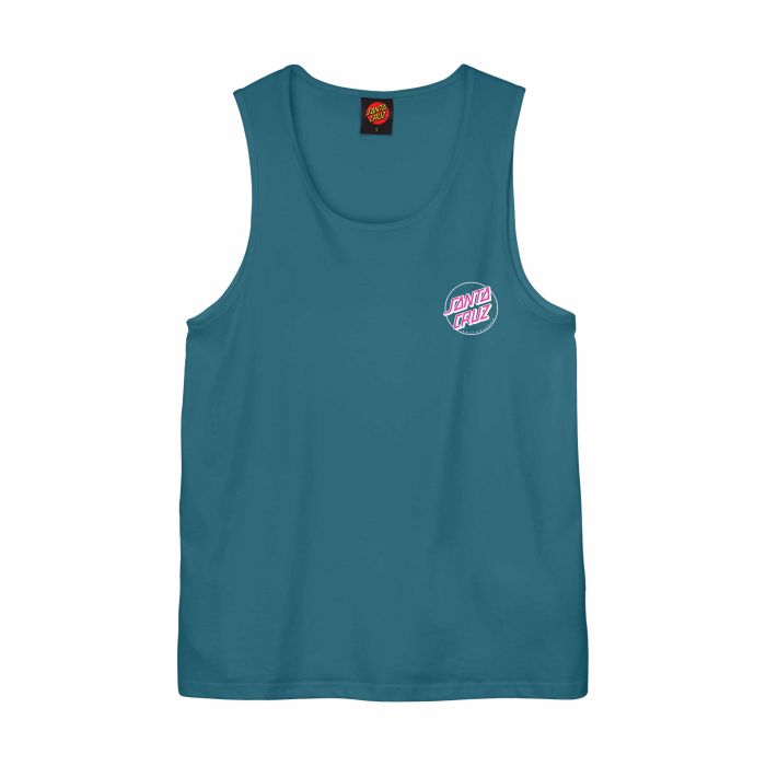 Débardeur Santa Cruz Partial Dot Tank Teal