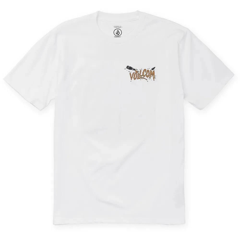 Tee-Shirt Volcom Zombeach White