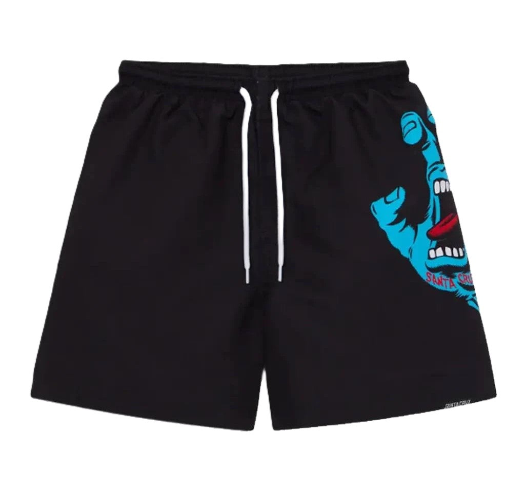 Short de Bain Kid Santa Cruz Screaming Hand Black