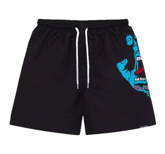 Short de Bain Kid Santa Cruz Screaming Hand Black