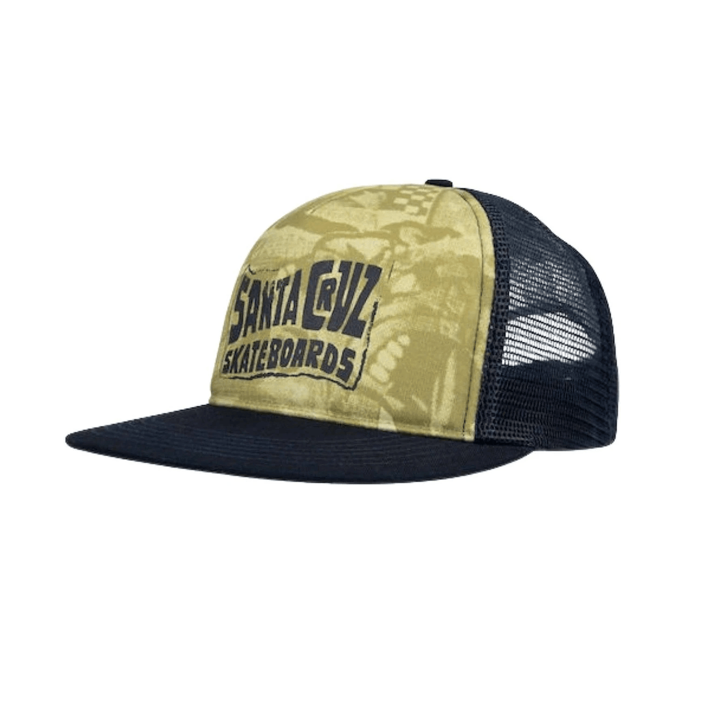 Casquette Santa Cruz Tonal Collage Meshback Faded Khaki